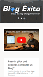 Mobile Screenshot of blogexito.com